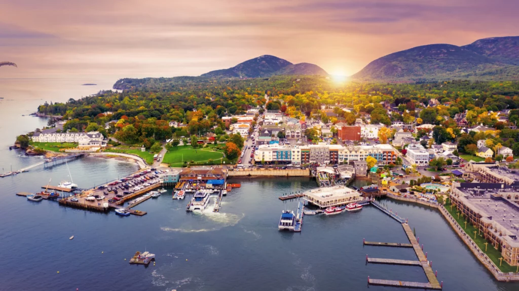 Luxury Boston to Bar Harbor Drive with black car service along Maine’s scenic route