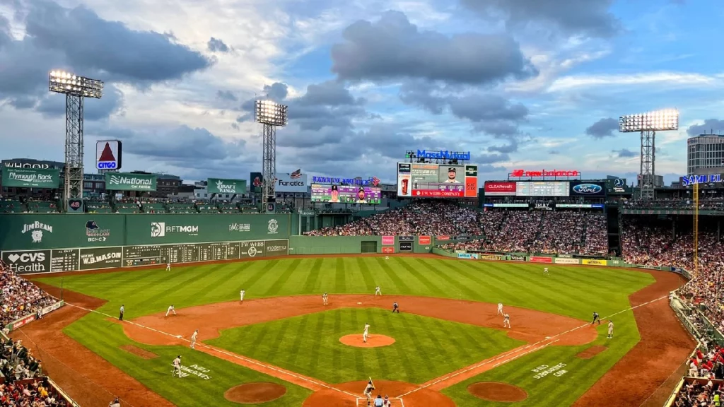 Luxury car service shuttle to Fenway Park with professional chauffeur in Boston