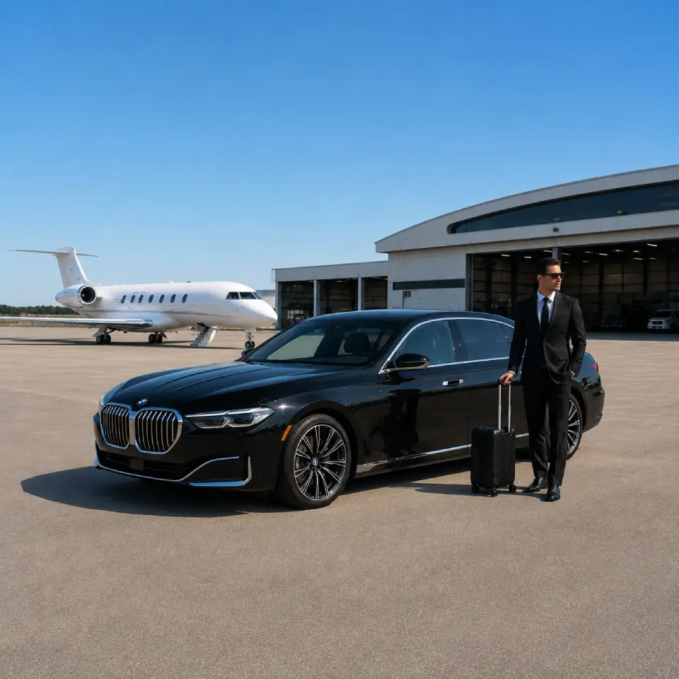 Private Shuttle to Beverly Regional Airport Simplifies Office Departures