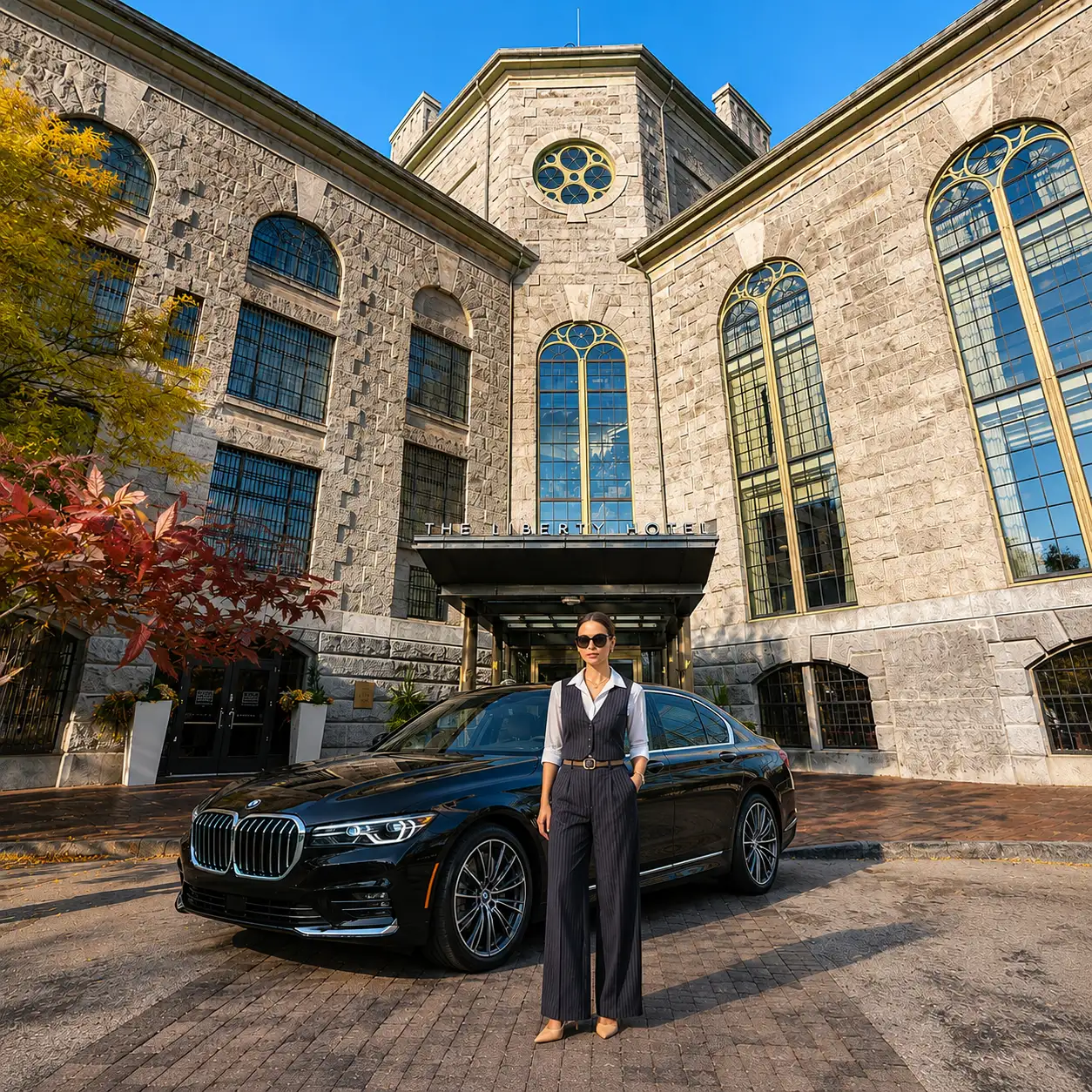 Boston Airport to The Liberty Hotel transportation with Private Travel Throughout
