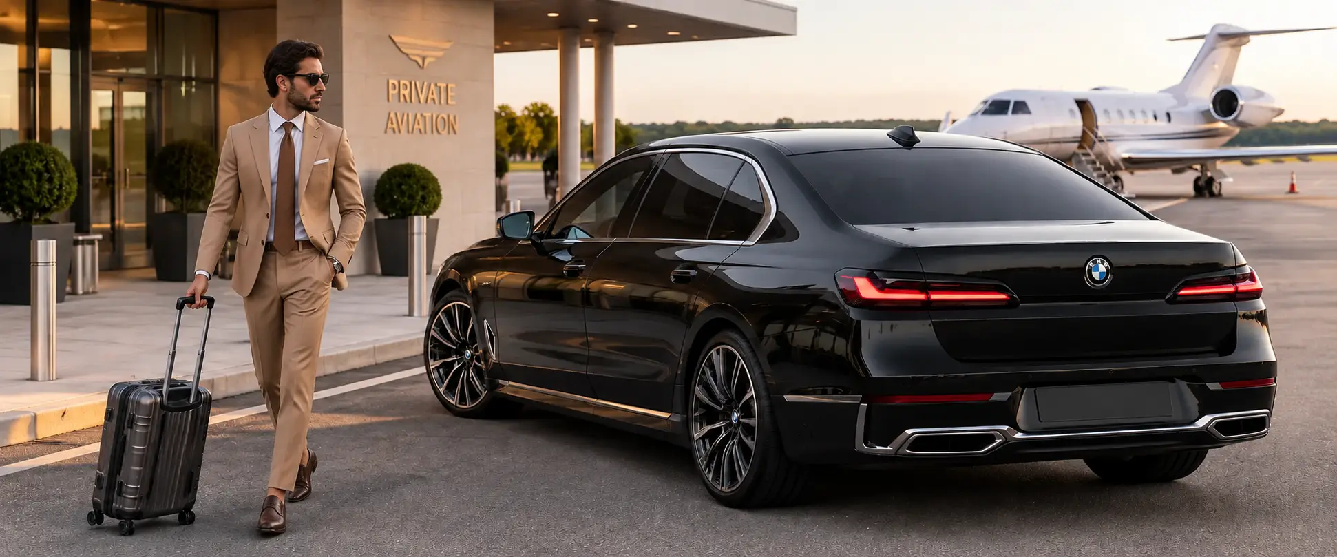 From Private Flight to Final Address with private aviation car service Boston