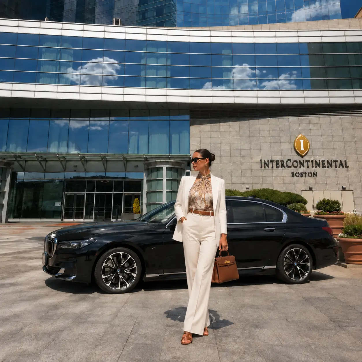 From Office to Hotel with Luxury Limo Service to InterContinental Boston